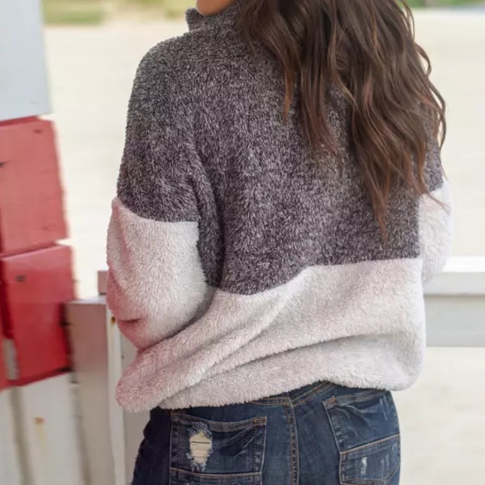Haley Half-zip Sweatshirt 💋💋 - Picture 3 of 3